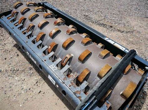 sheepsfoot roller attachment for skid steer|bradco skid steer rollers.